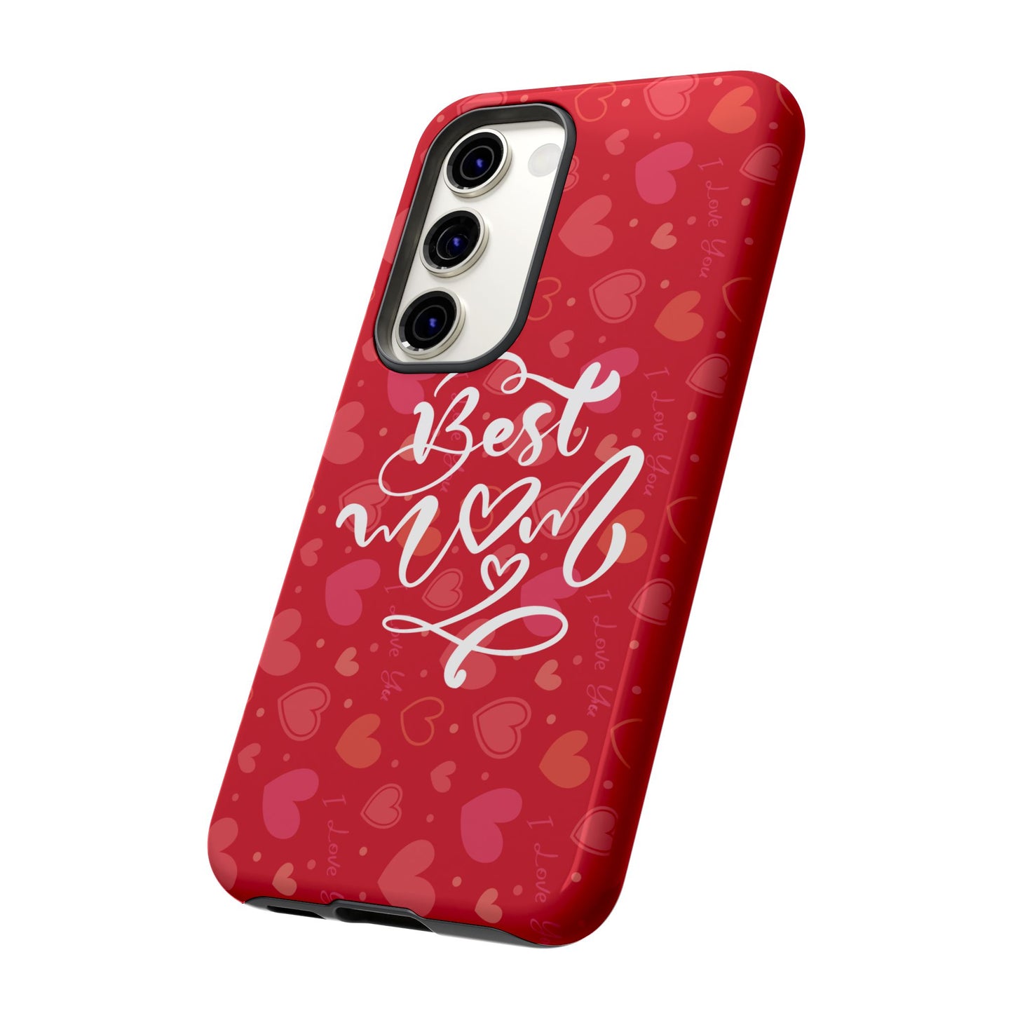 Best Mom Heart Phone Case - Tough and Stylish