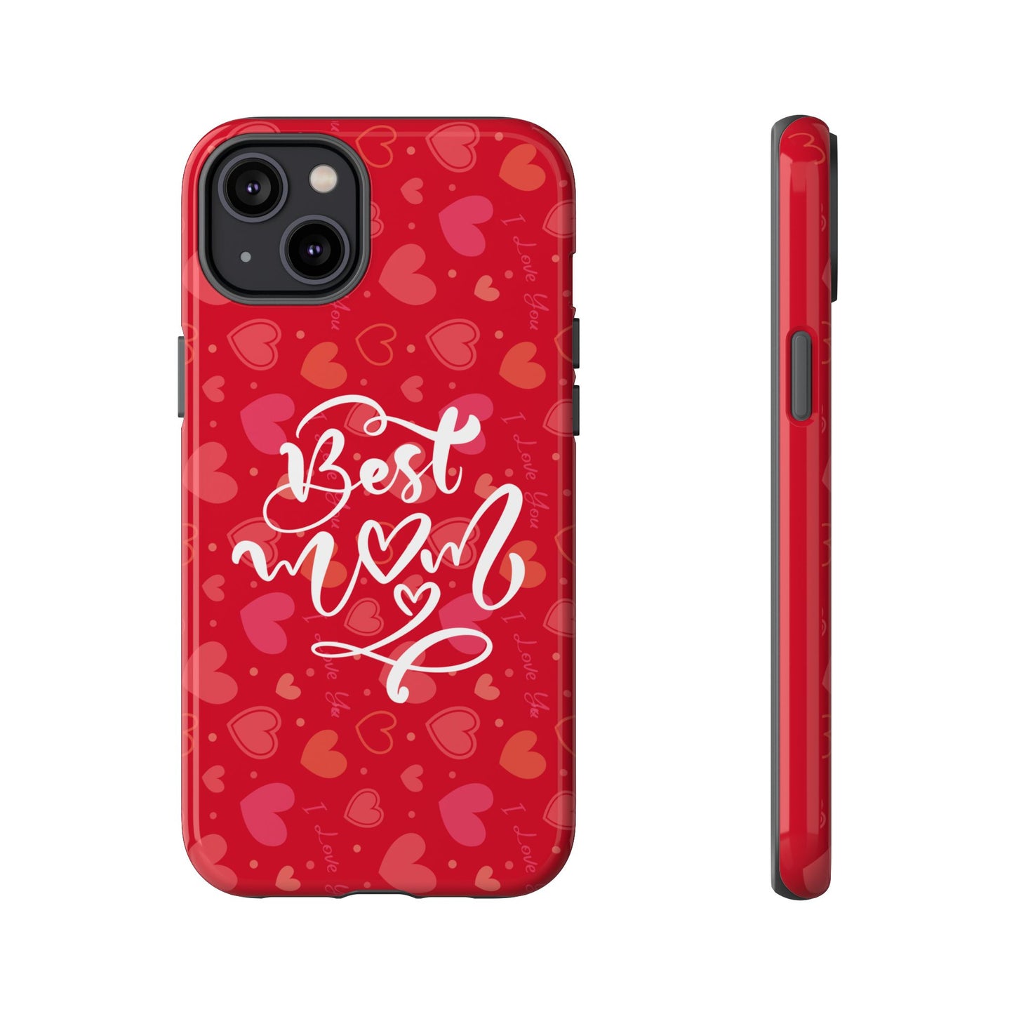 Best Mom Heart Phone Case - Tough and Stylish
