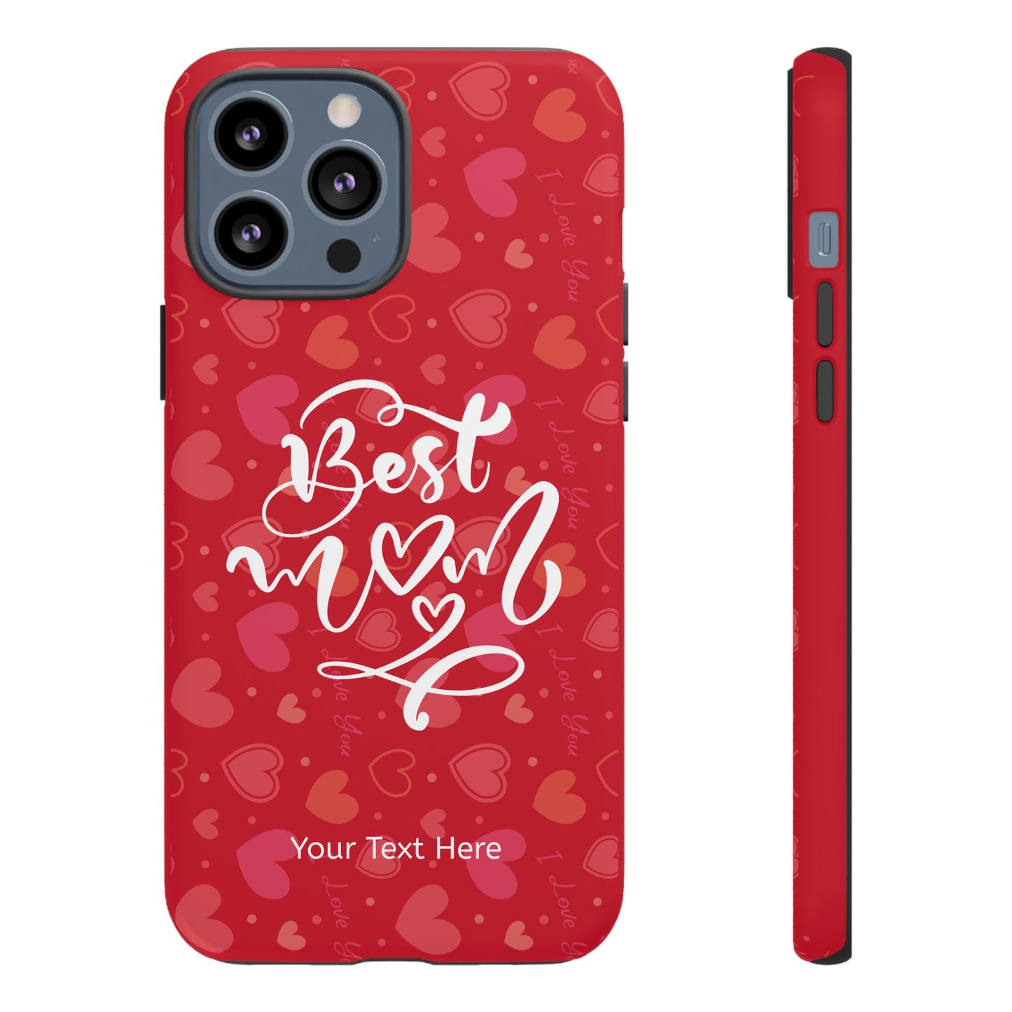 Best Mom Heart Phone Case - Tough and Stylish