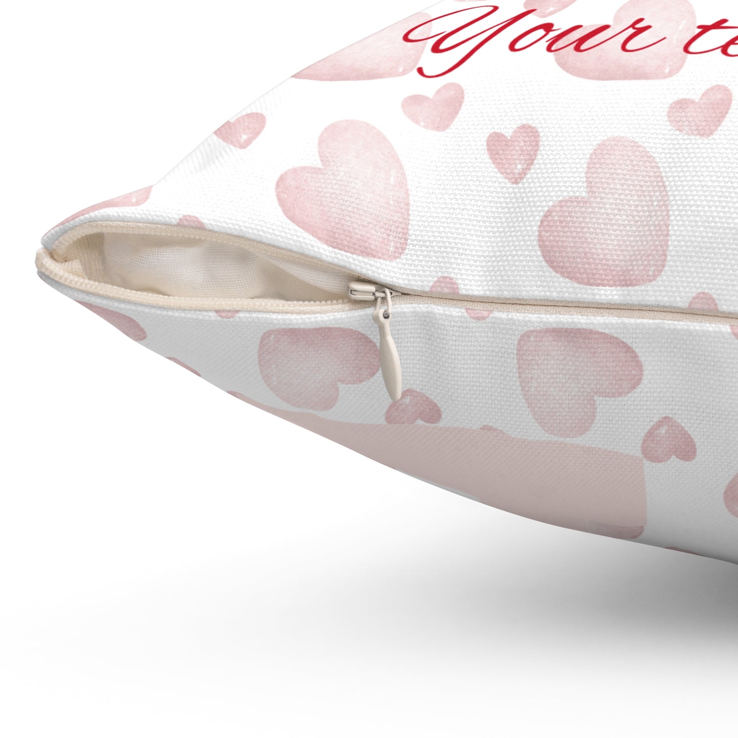 Cute Heart Bear Pillow - Love You Decorative Cushion for Kids' Rooms