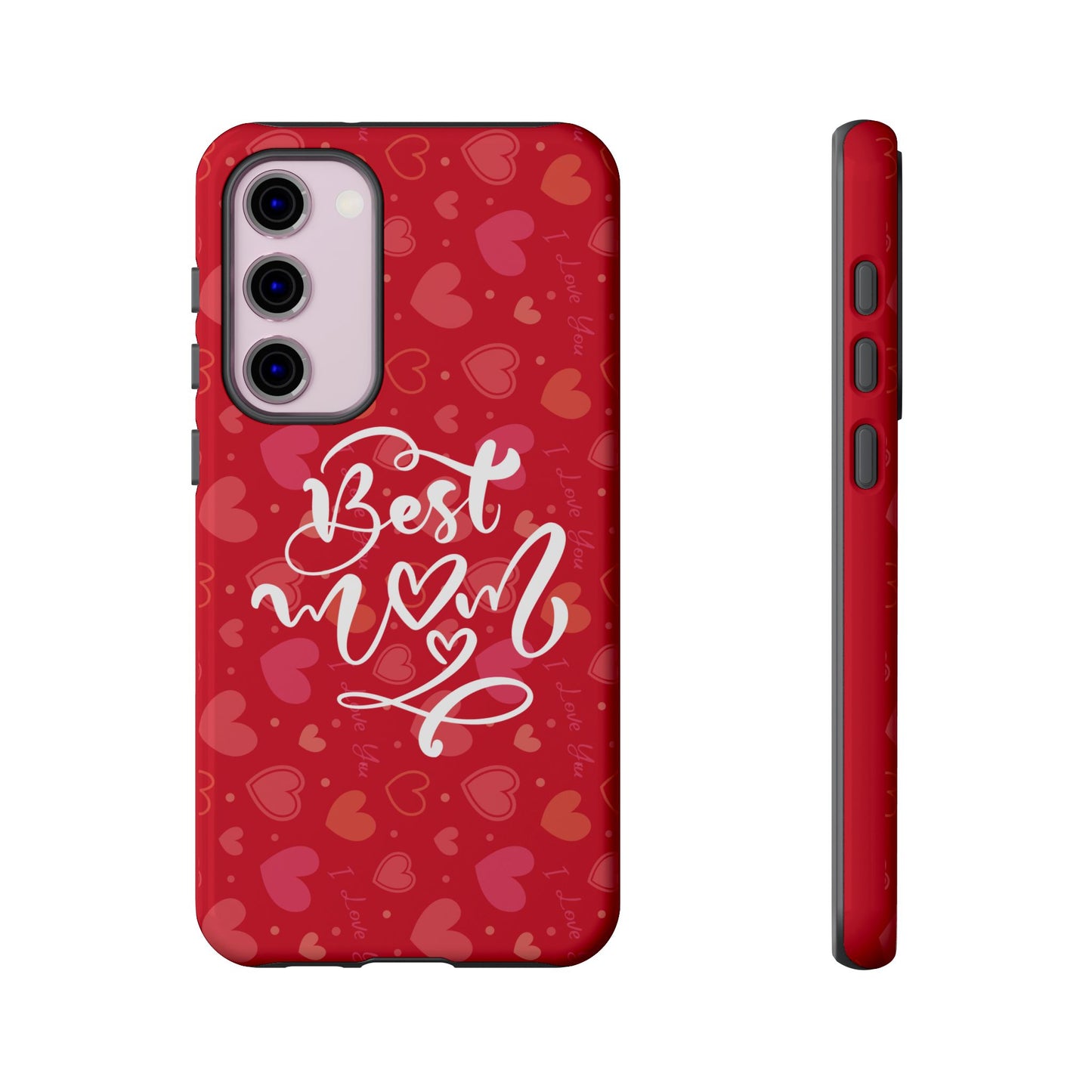 Best Mom Heart Phone Case - Tough and Stylish