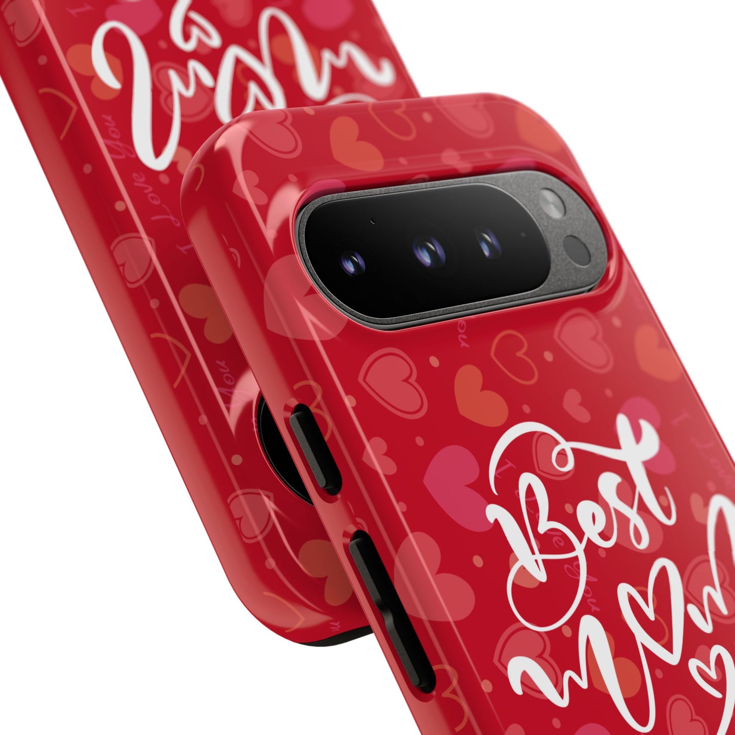 Best Mom Heart Phone Case - Tough and Stylish