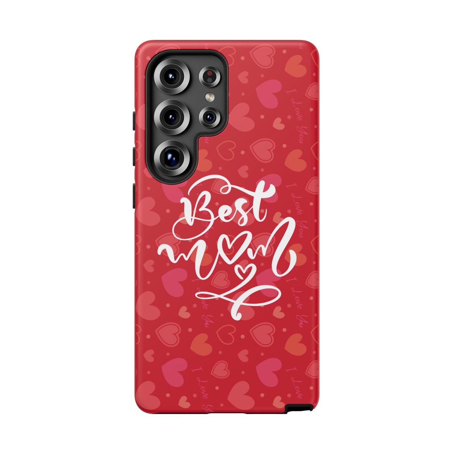 Best Mom Heart Phone Case - Tough and Stylish