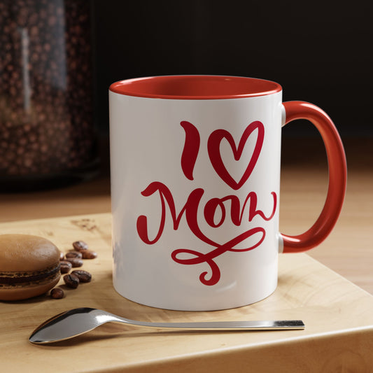 Love Mom Coffee Mug - Perfect Gift for Mother's Day