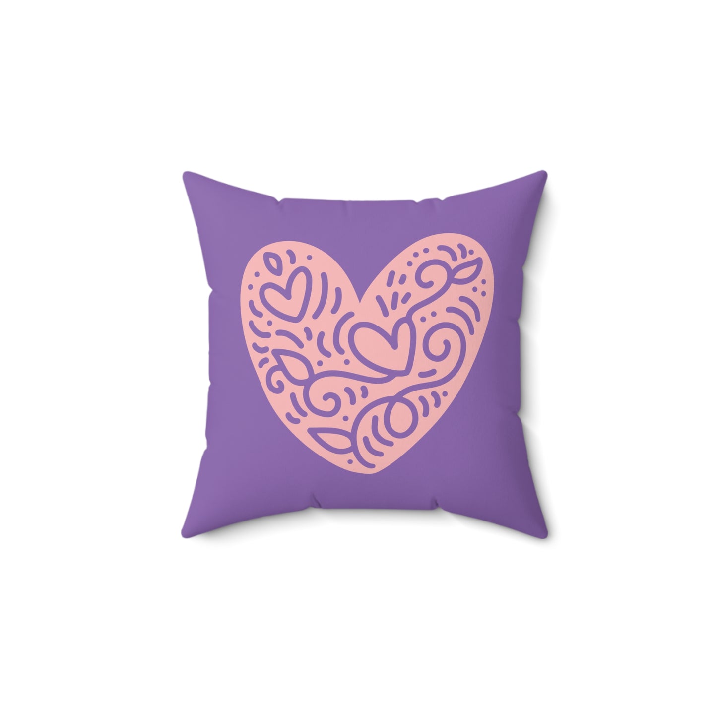 Love Mom Decorative Pillow - Perfect Gift for Mother's Day