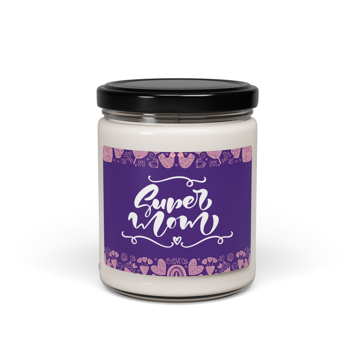 Super Mom Scented Soy Candle - 9oz Gift for Mother's Day