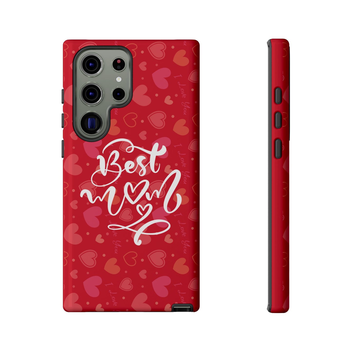 Best Mom Heart Phone Case - Tough and Stylish