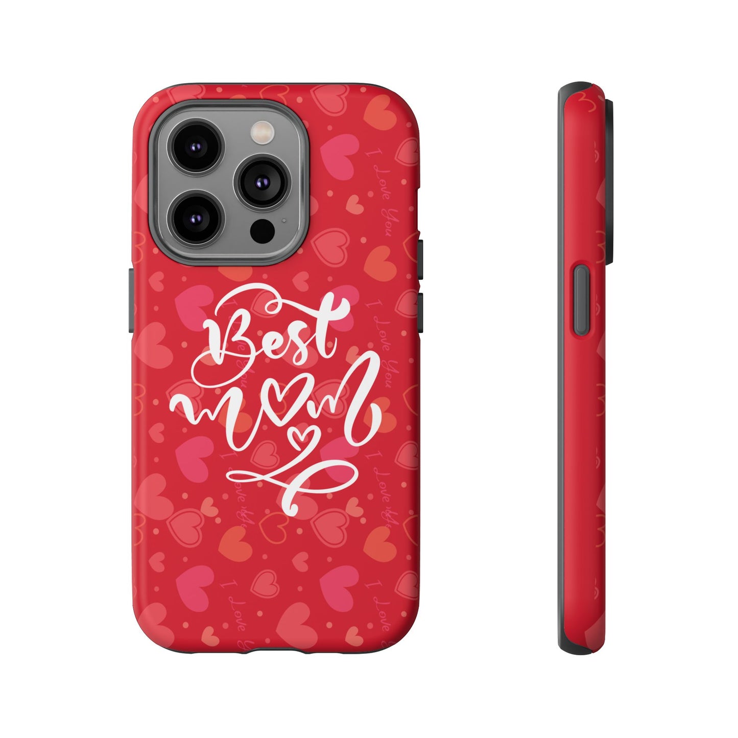 Best Mom Heart Phone Case - Tough and Stylish