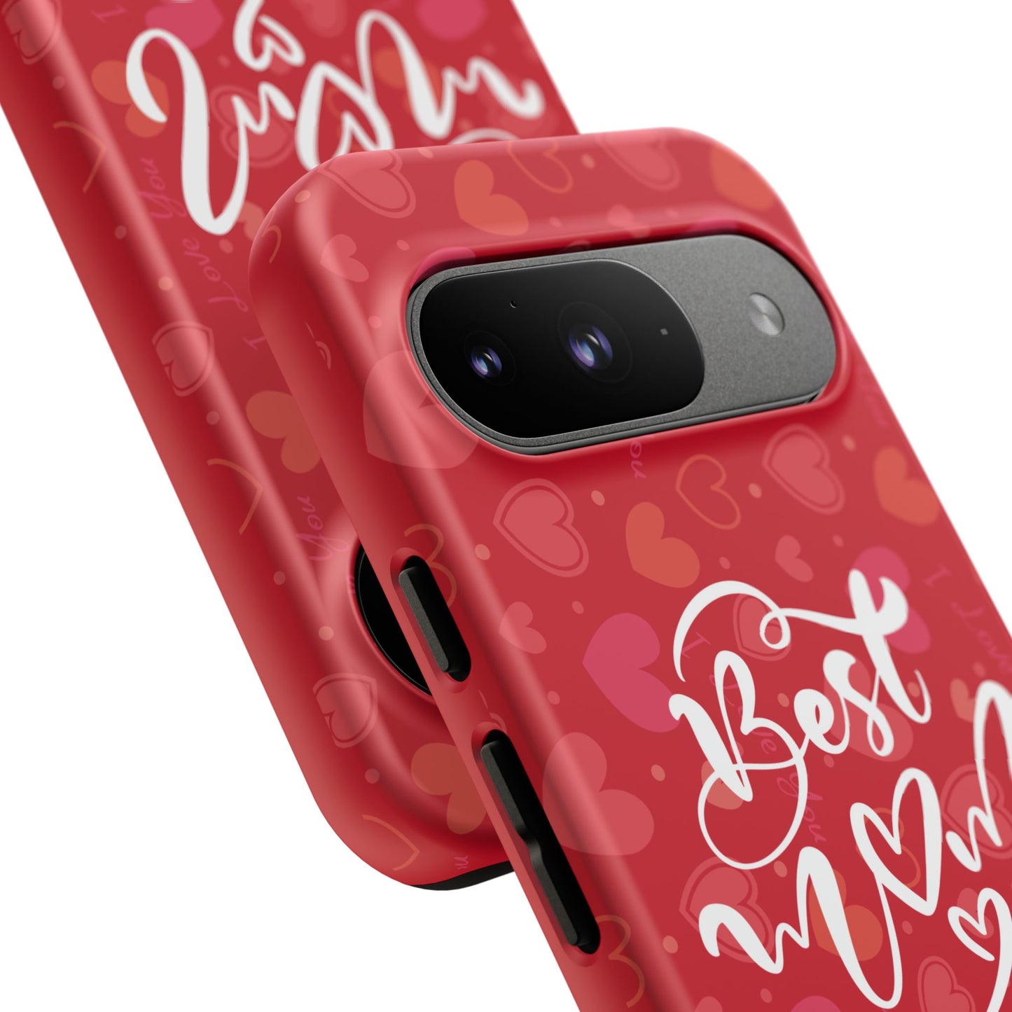 Best Mom Heart Phone Case - Tough and Stylish