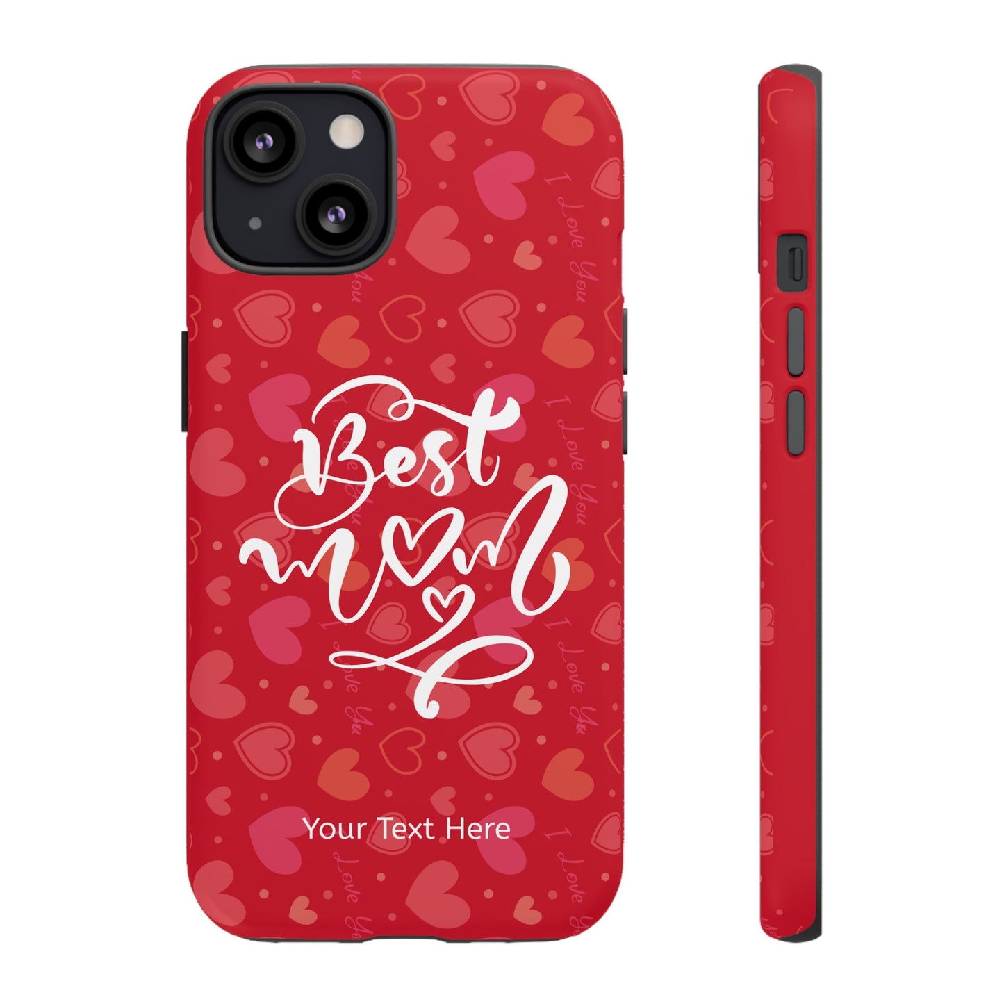 Best Mom Heart Phone Case - Tough and Stylish