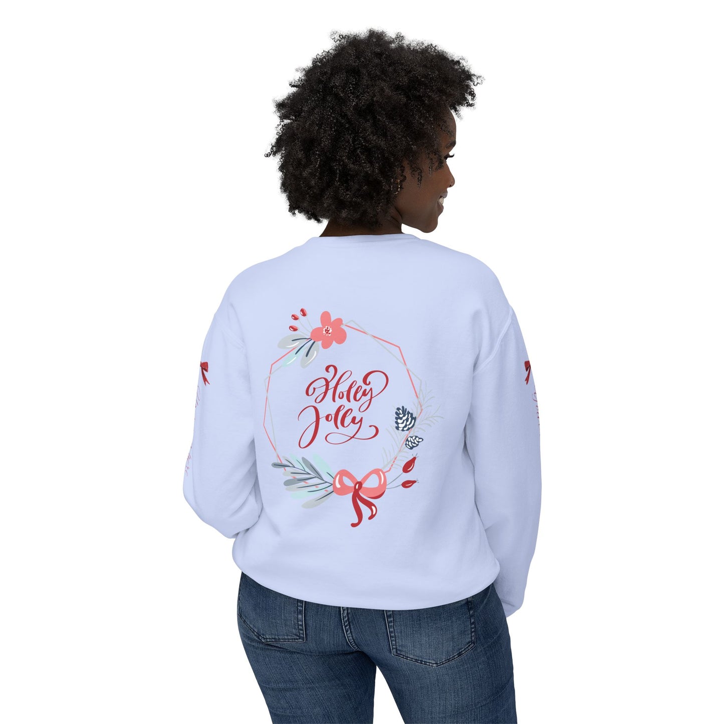 Personalized Hand-Designed Crewneck Sweatshirt – Custom Art, Image & Text by Gava Studio