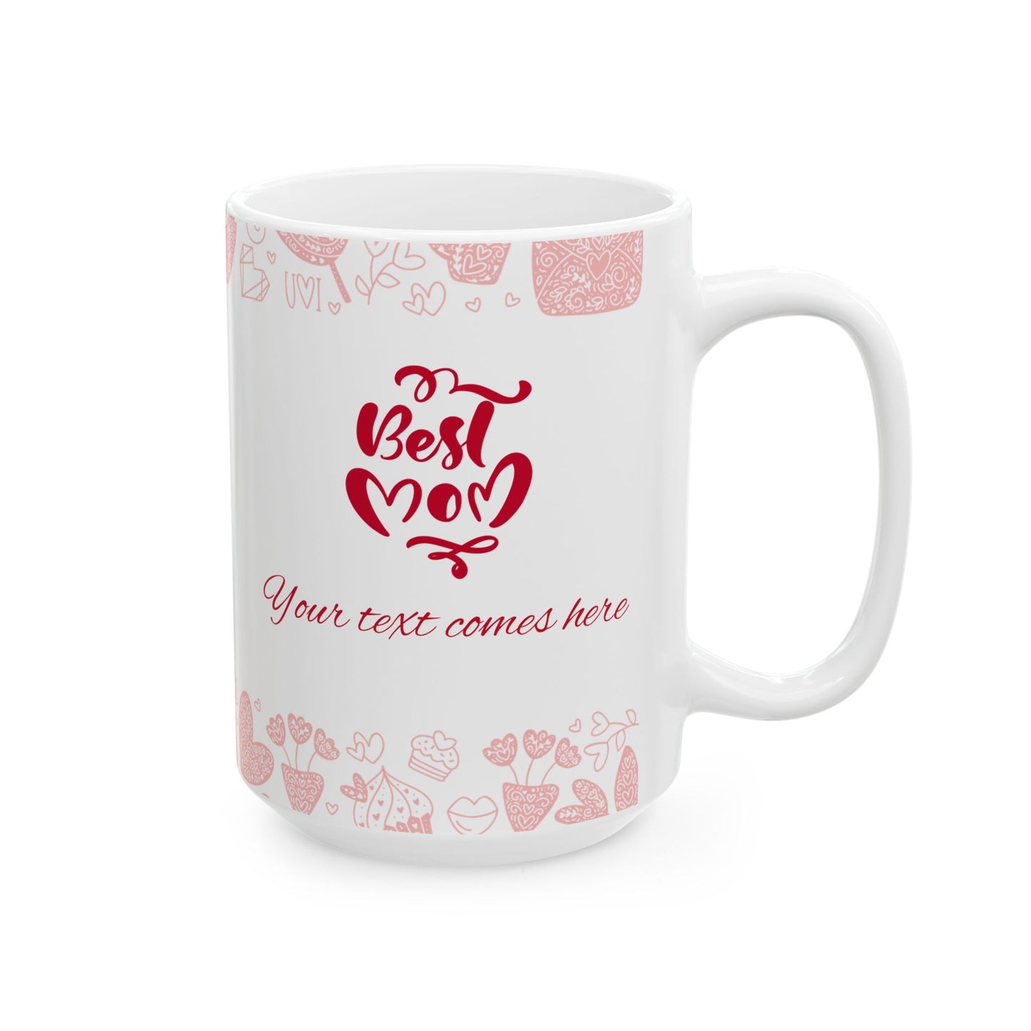 Love You So Much Ceramic Mug - Perfect Valentine's Day Gift - 11oz & 15oz