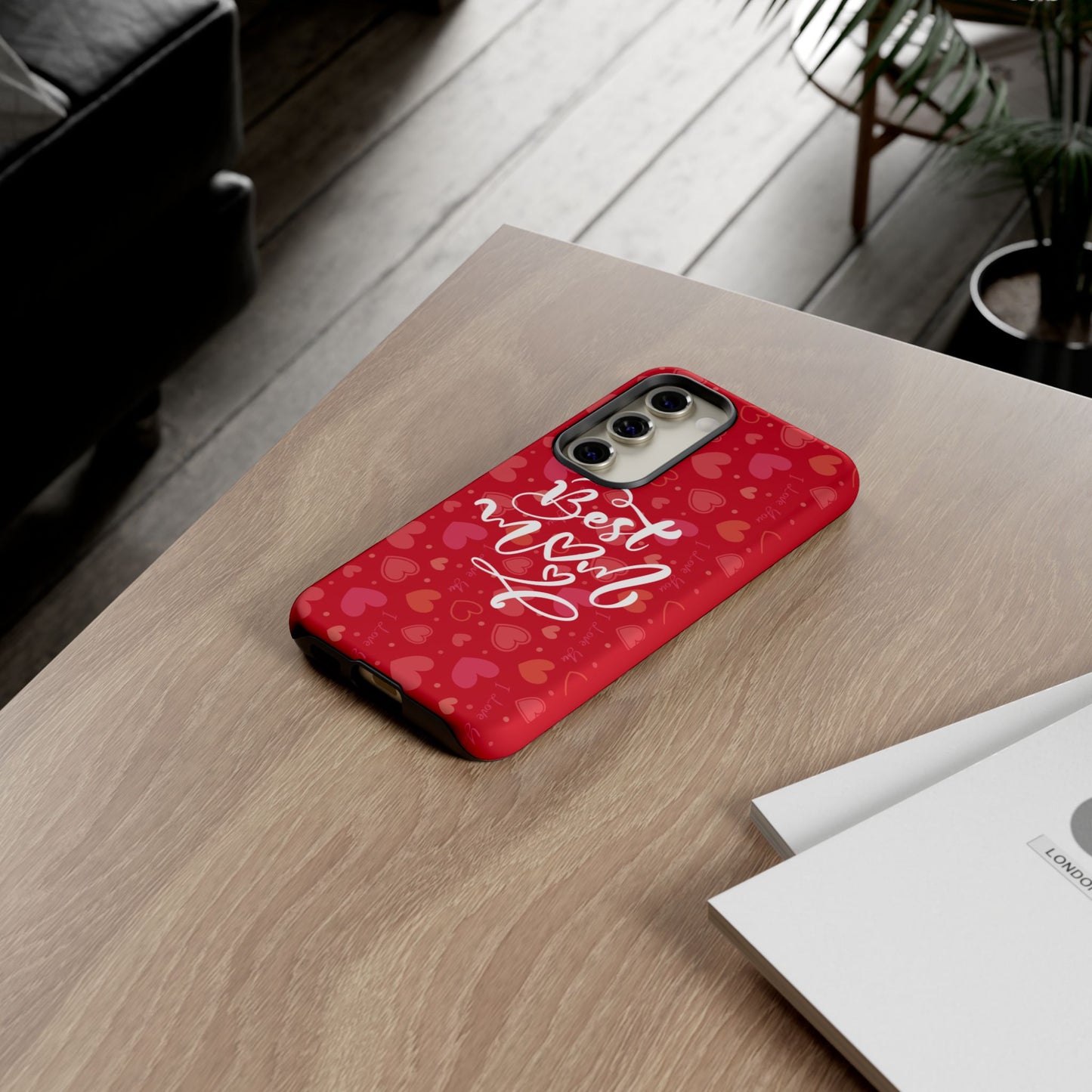 Best Mom Heart Phone Case - Tough and Stylish