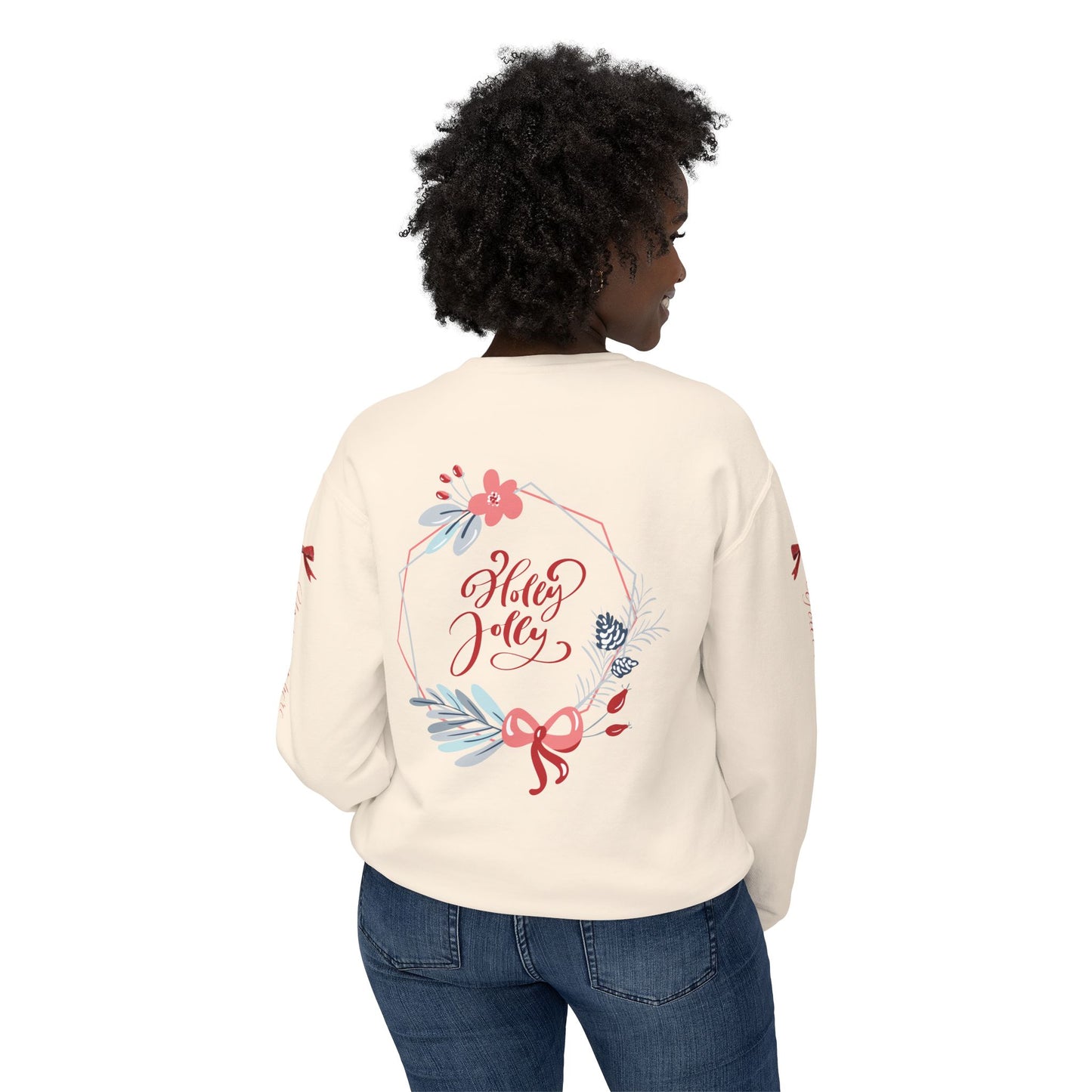 Personalized Hand-Designed Crewneck Sweatshirt – Custom Art, Image & Text by Gava Studio