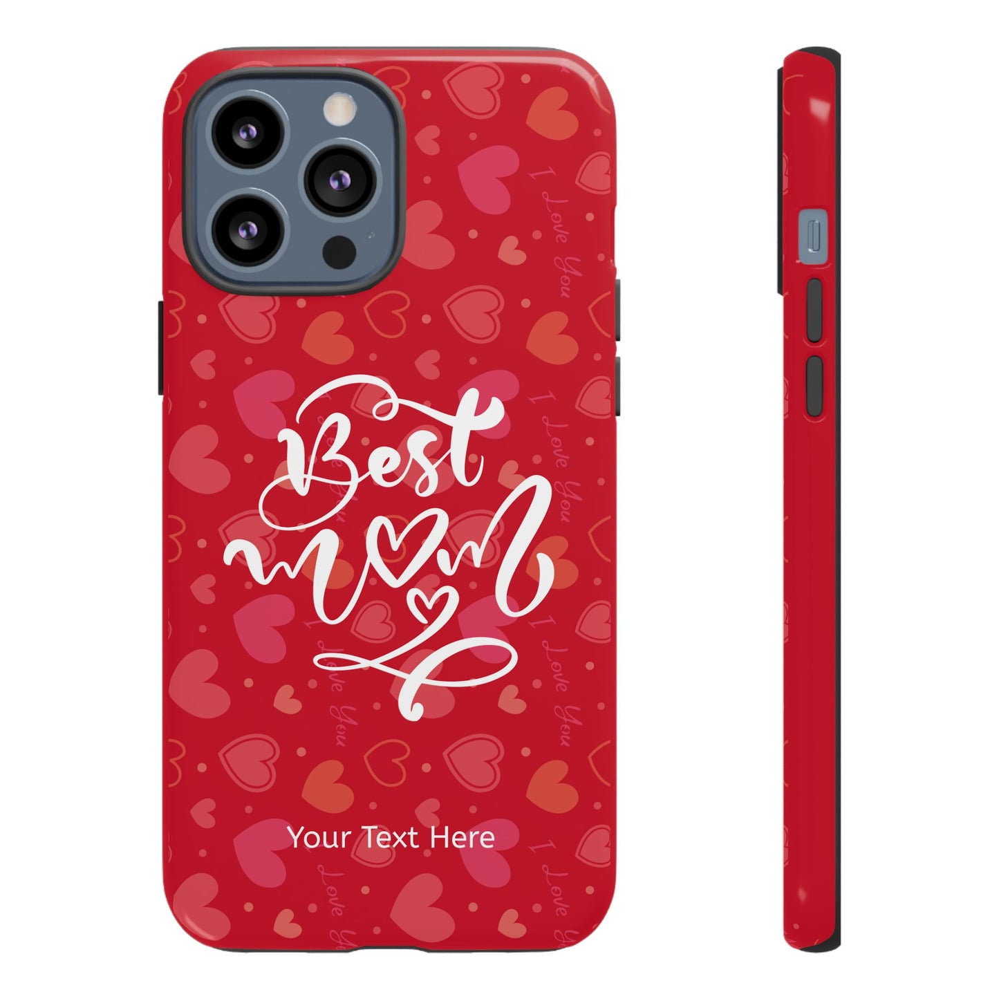 Best Mom Heart Phone Case - Tough and Stylish