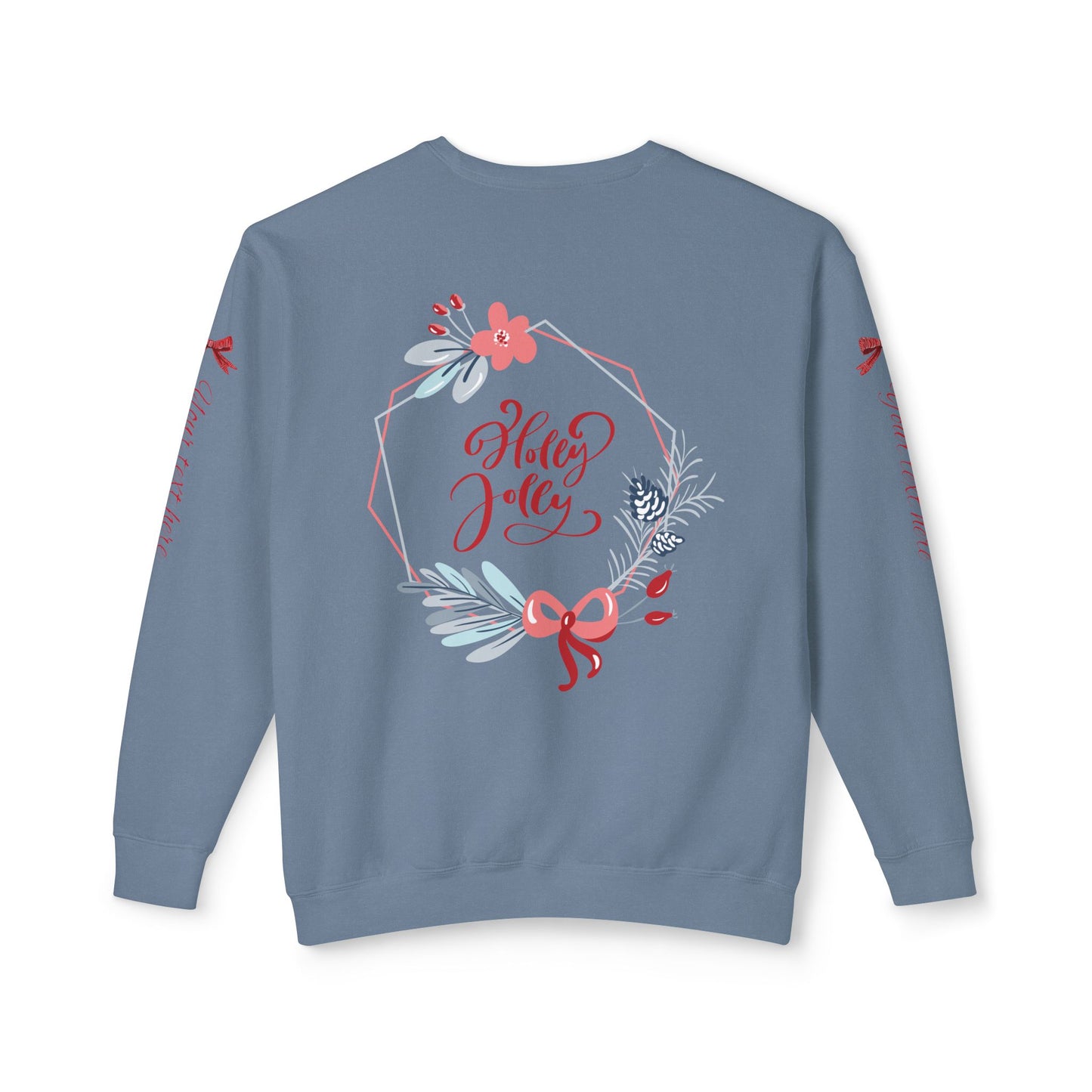 Personalized Hand-Designed Crewneck Sweatshirt – Custom Art, Image & Text by Gava Studio