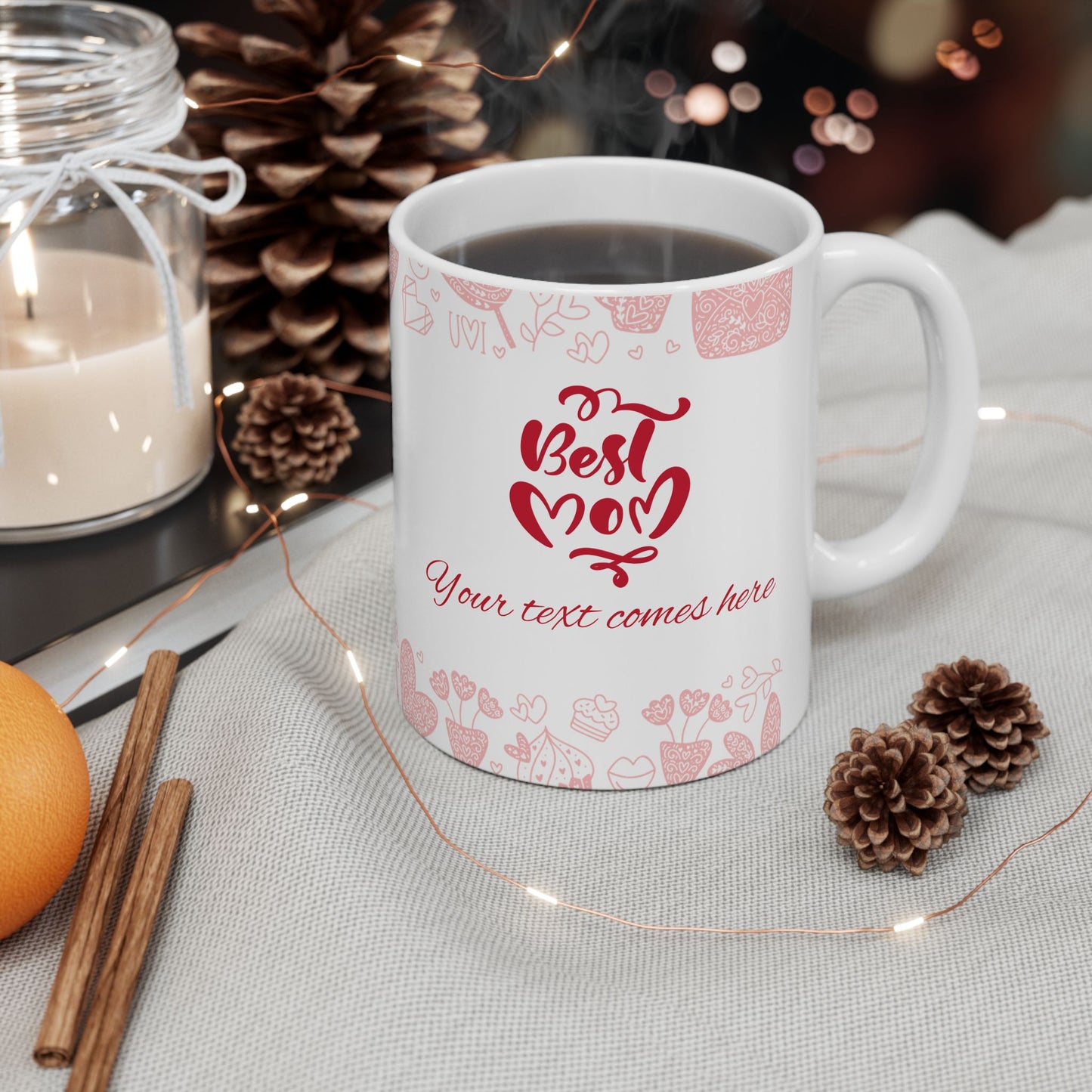 Love You So Much Ceramic Mug - Perfect Valentine's Day Gift - 11oz & 15oz