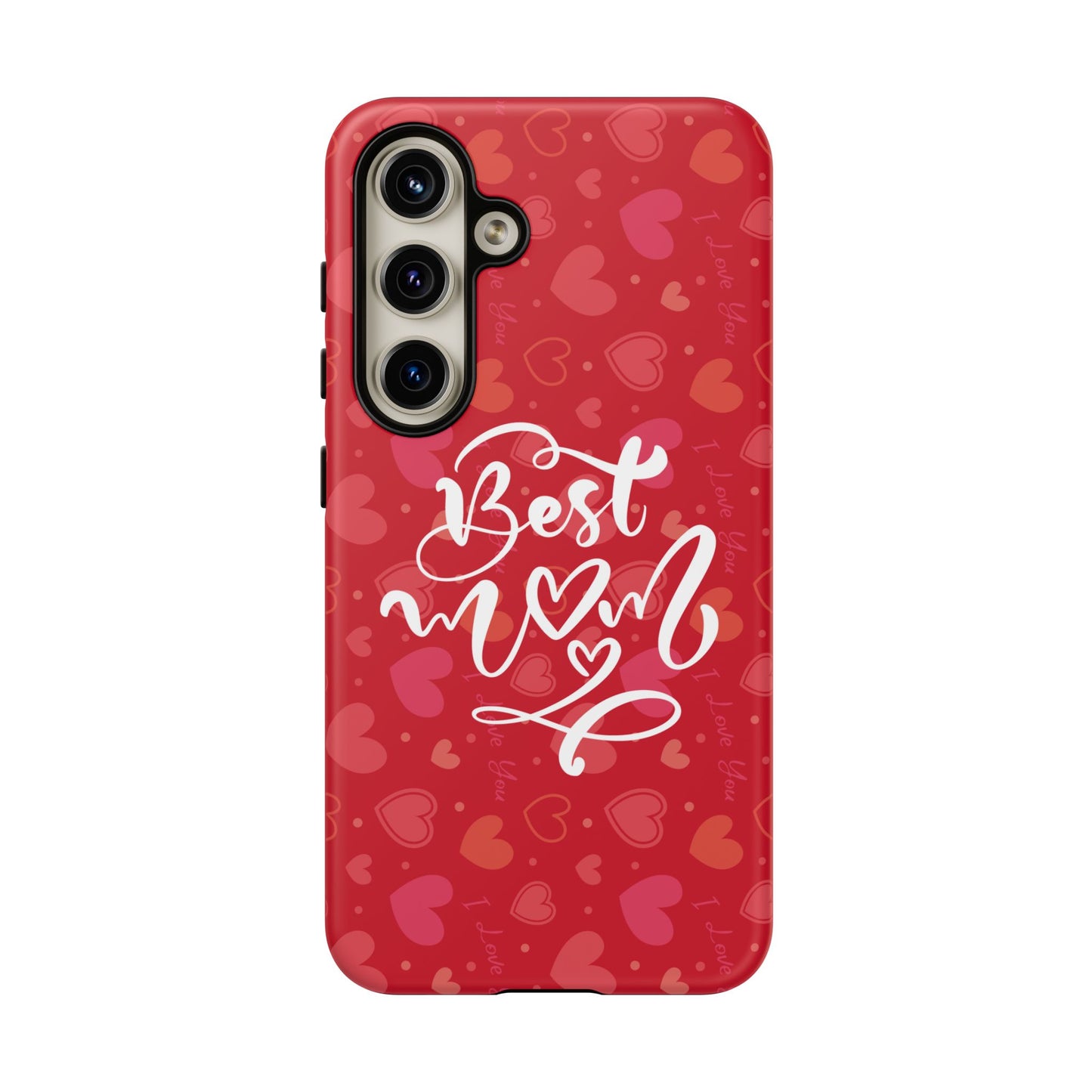 Best Mom Heart Phone Case - Tough and Stylish