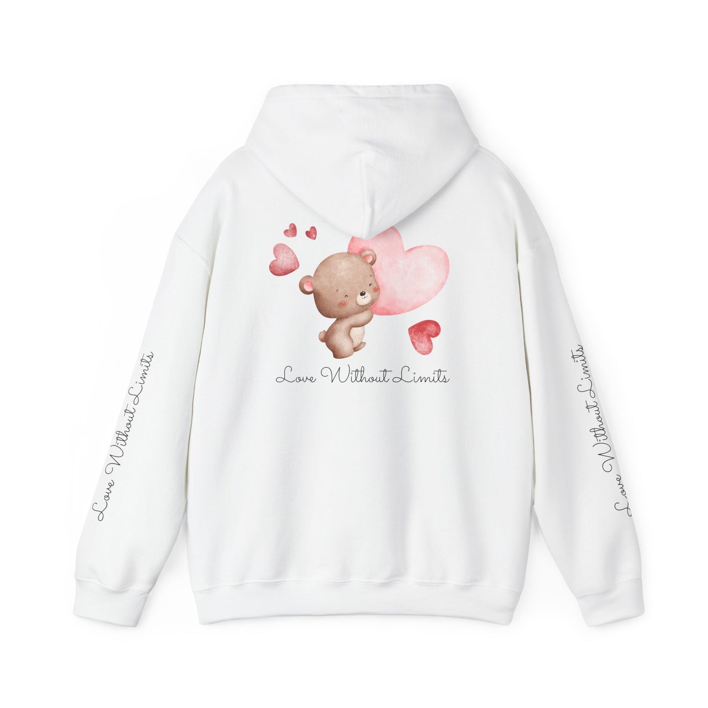 Cute Love Bear Hoodie - Perfect for Valentine's Day & Cozy Comfort