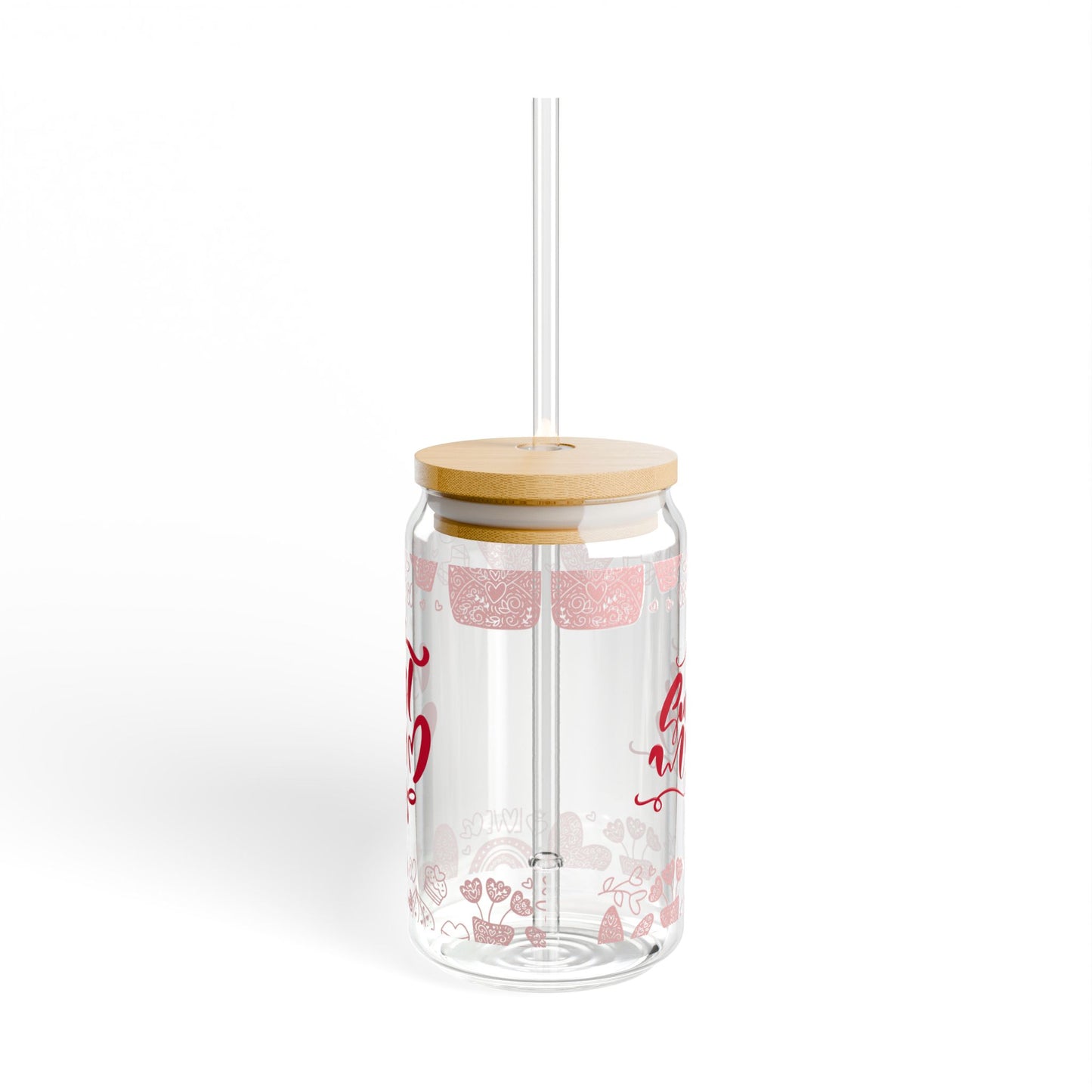 Sweet Mom Sipper Glass - 16oz - Perfect Gift for Mother's Day & Everyday Use
