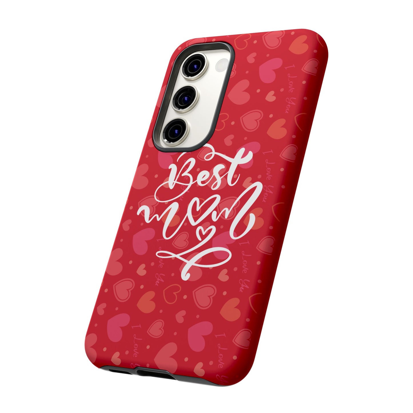 Best Mom Heart Phone Case - Tough and Stylish