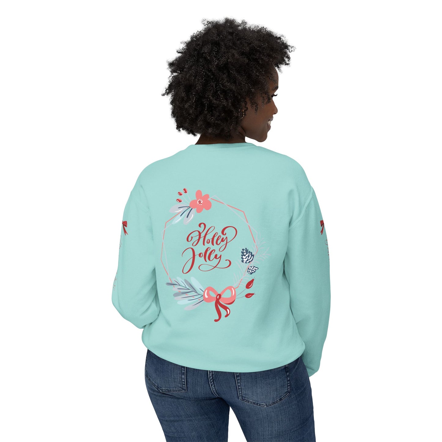 Personalized Hand-Designed Crewneck Sweatshirt – Custom Art, Image & Text by Gava Studio