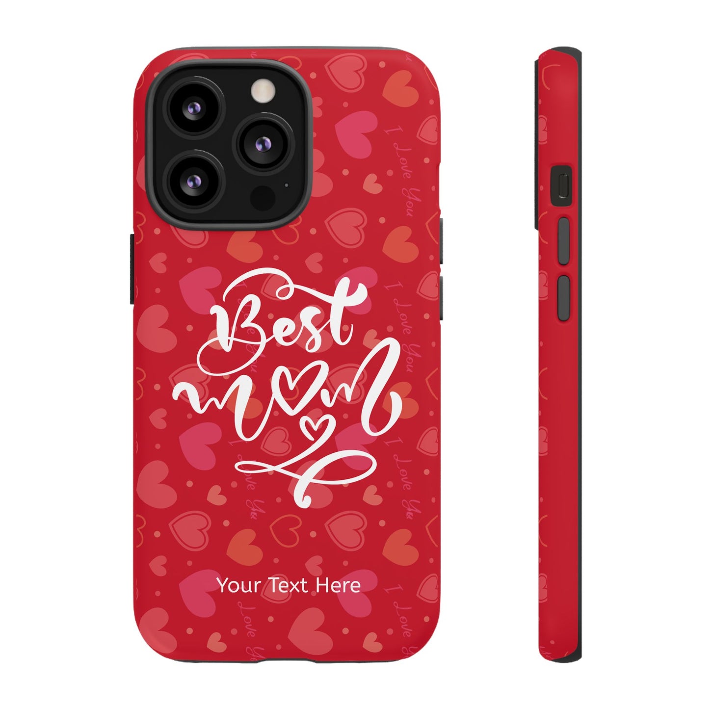 Best Mom Heart Phone Case - Tough and Stylish