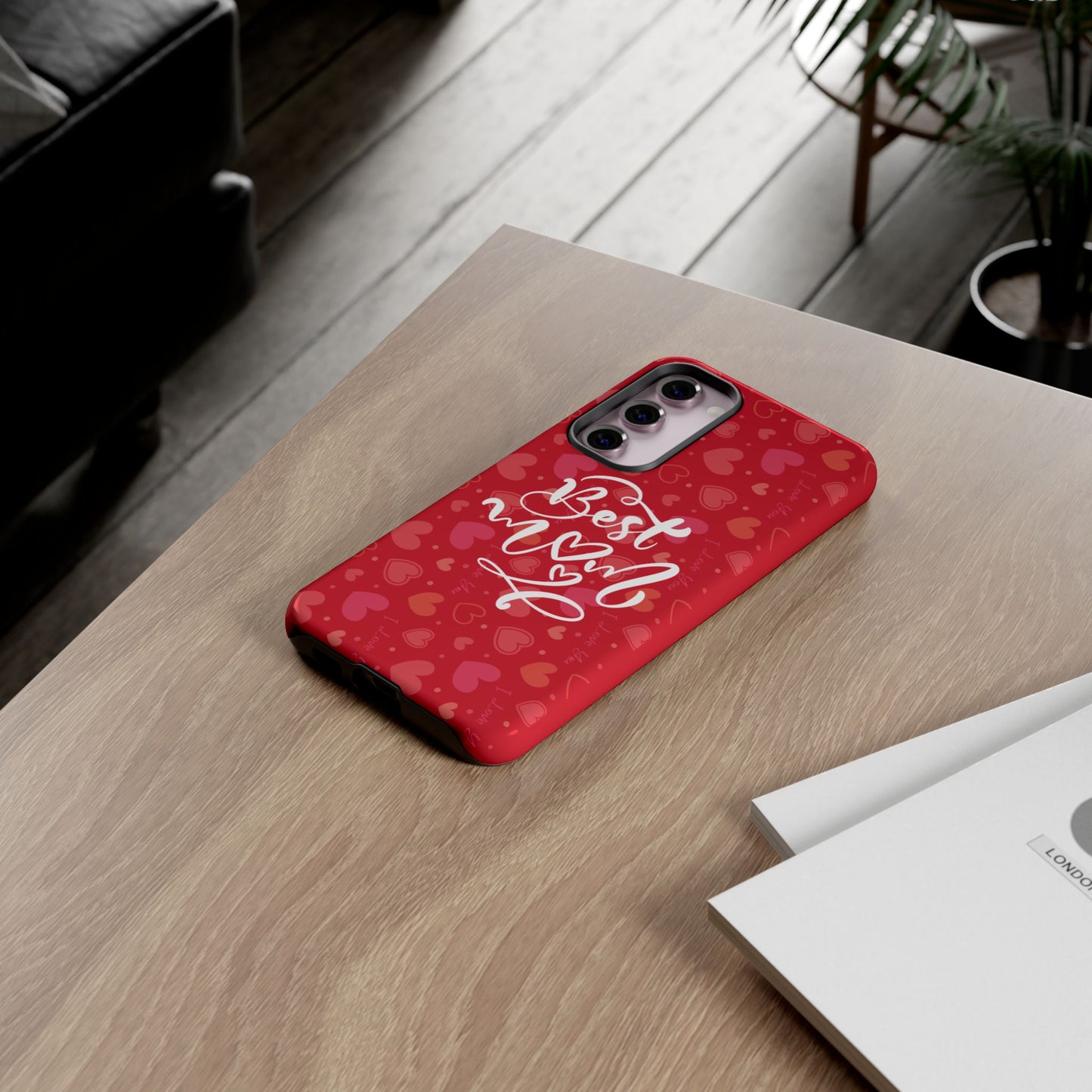 Best Mom Heart Phone Case - Tough and Stylish