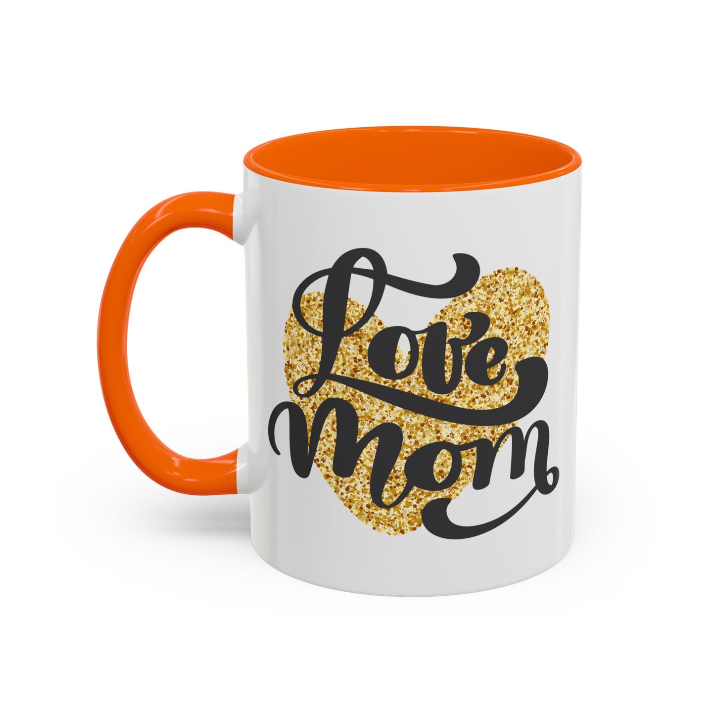 Heartfelt Mom Accent Coffee Mug – 11 & 15oz