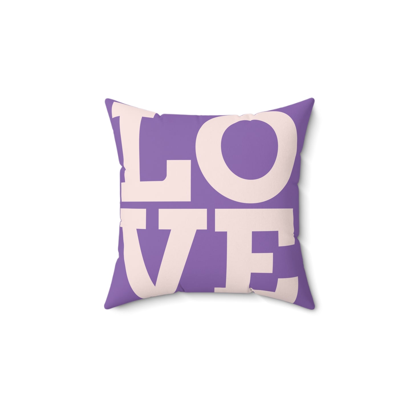 Romantic Love Square Pillow - Vintage Art & Modern Design