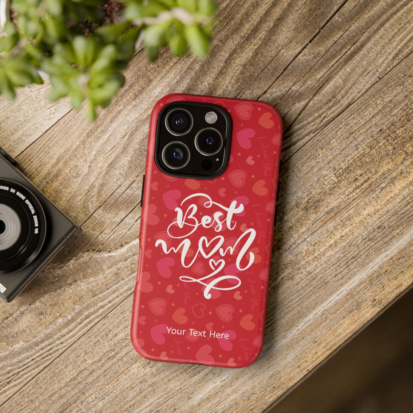 Best Mom Heart Phone Case - Tough and Stylish