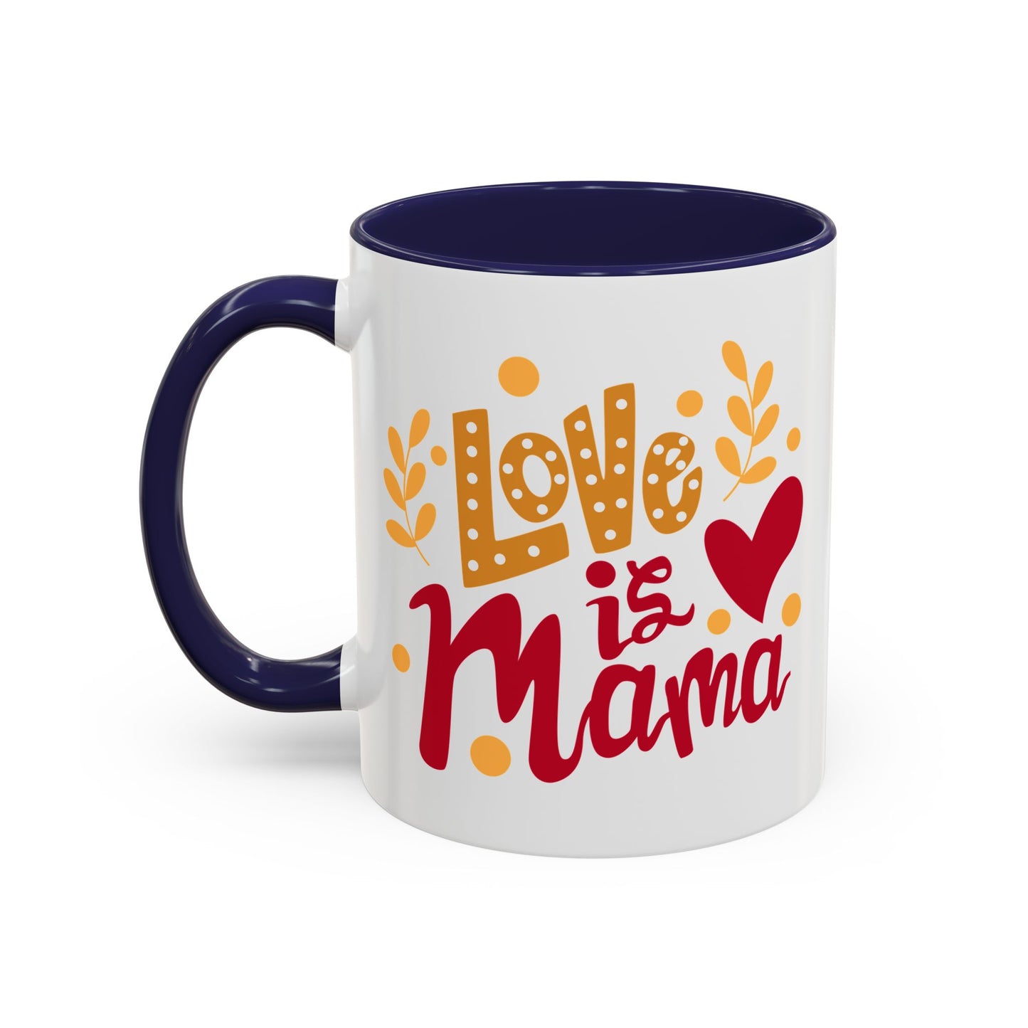 Thanks Mom Accent Coffee Mug - 11oz & 15oz - Perfect Gift for Mother's Day & Every Day