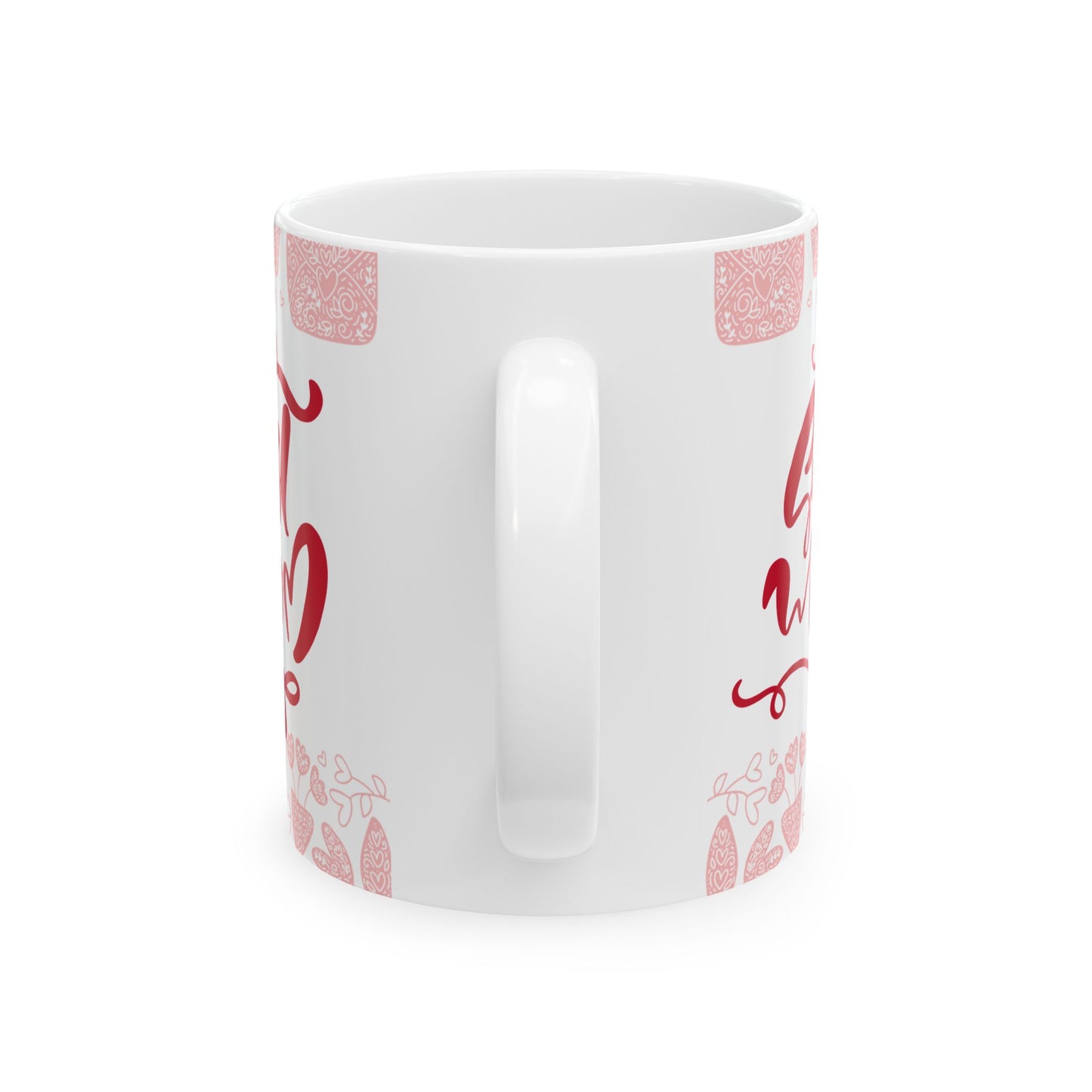 Love You So Much Ceramic Mug - Perfect Valentine's Day Gift - 11oz & 15oz