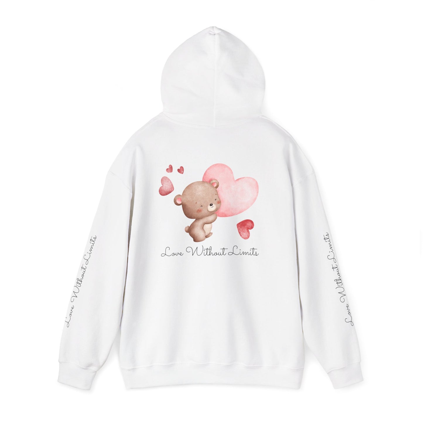 Cute Love Bear Hoodie - Perfect for Valentine's Day & Cozy Comfort
