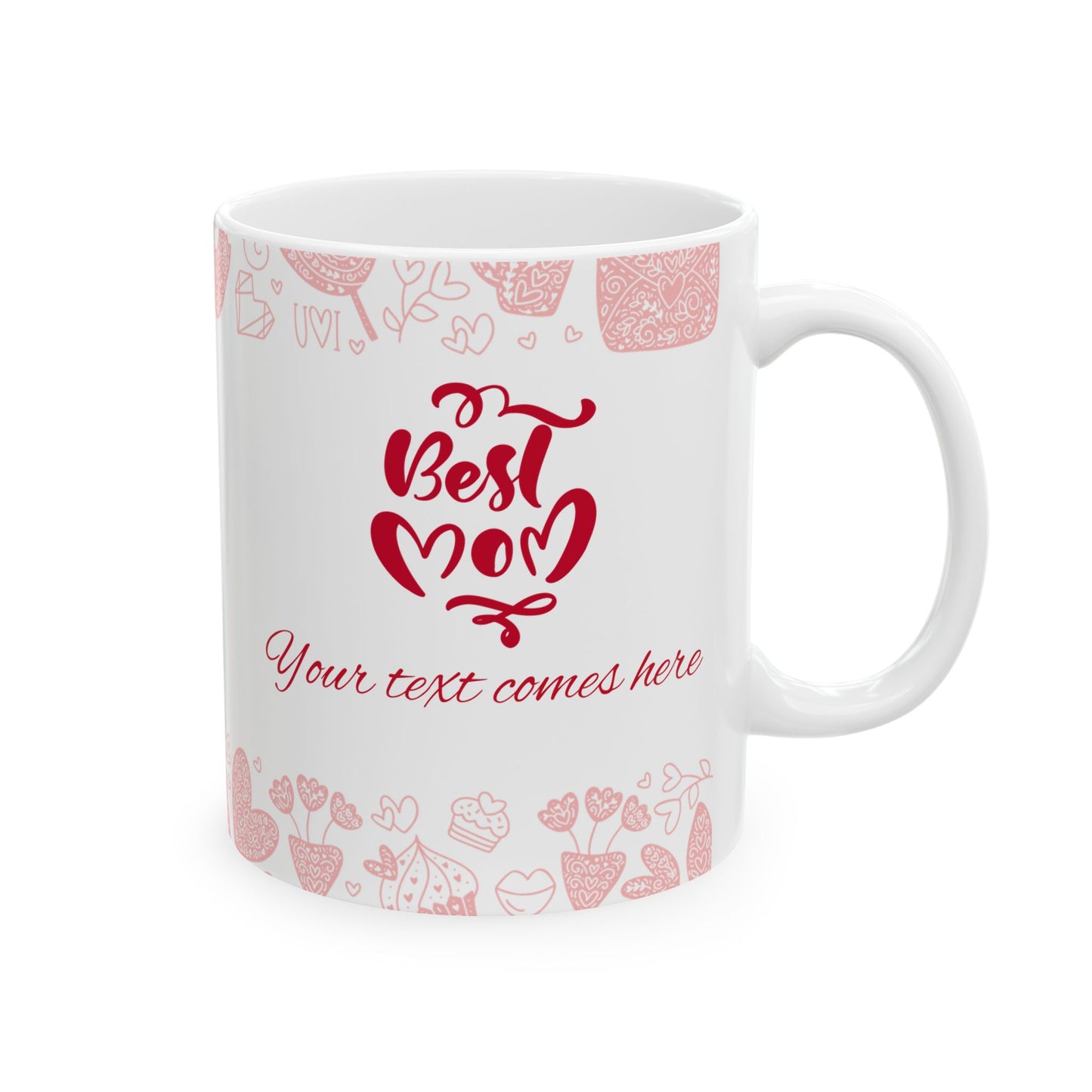 Love You So Much Ceramic Mug - Perfect Valentine's Day Gift - 11oz & 15oz