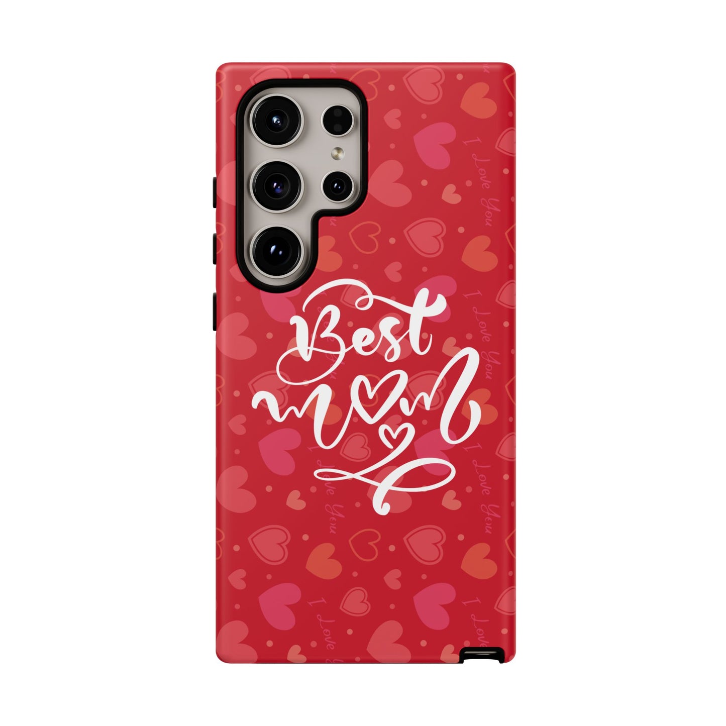 Best Mom Heart Phone Case - Tough and Stylish