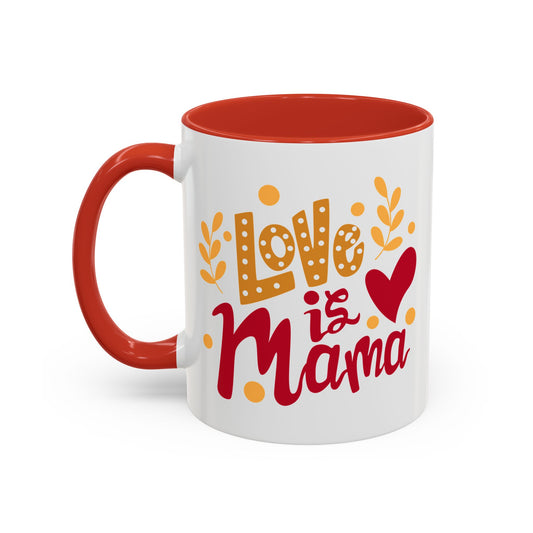 Thanks Mom Accent Coffee Mug - 11oz & 15oz - Perfect Gift for Mother's Day & Every Day