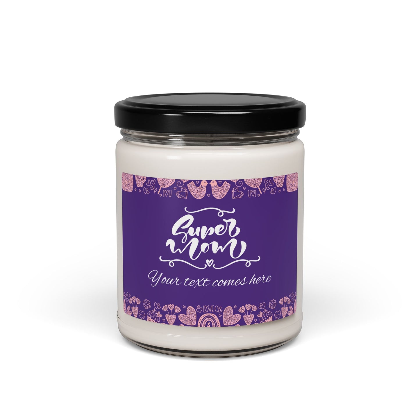 Super Mom Scented Soy Candle - 9oz Gift for Mother's Day