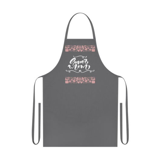 Super Mom Cotton Apron - Perfect Gift for Mother's Day and Cooking Enthusiasts