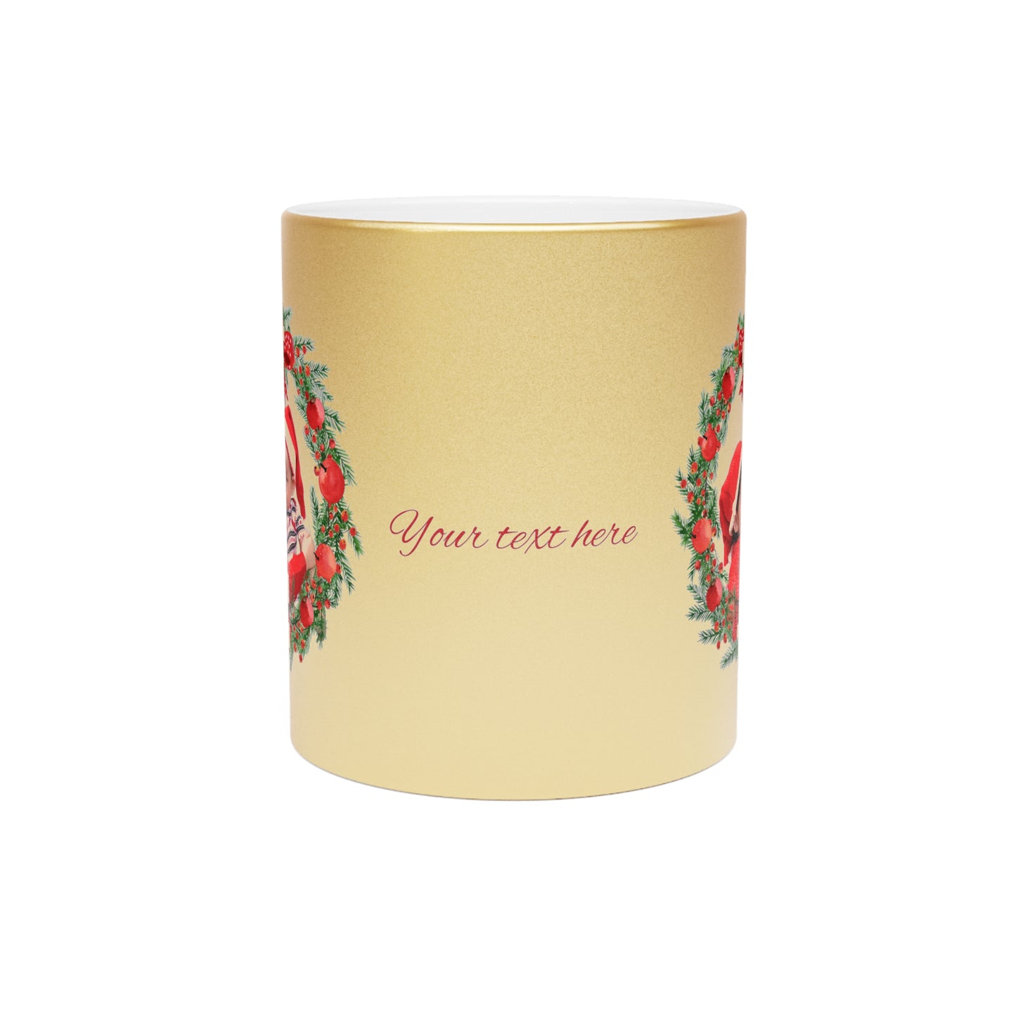 Silver or Gold Finish | Personalized Holiday Gift by Gava Studio