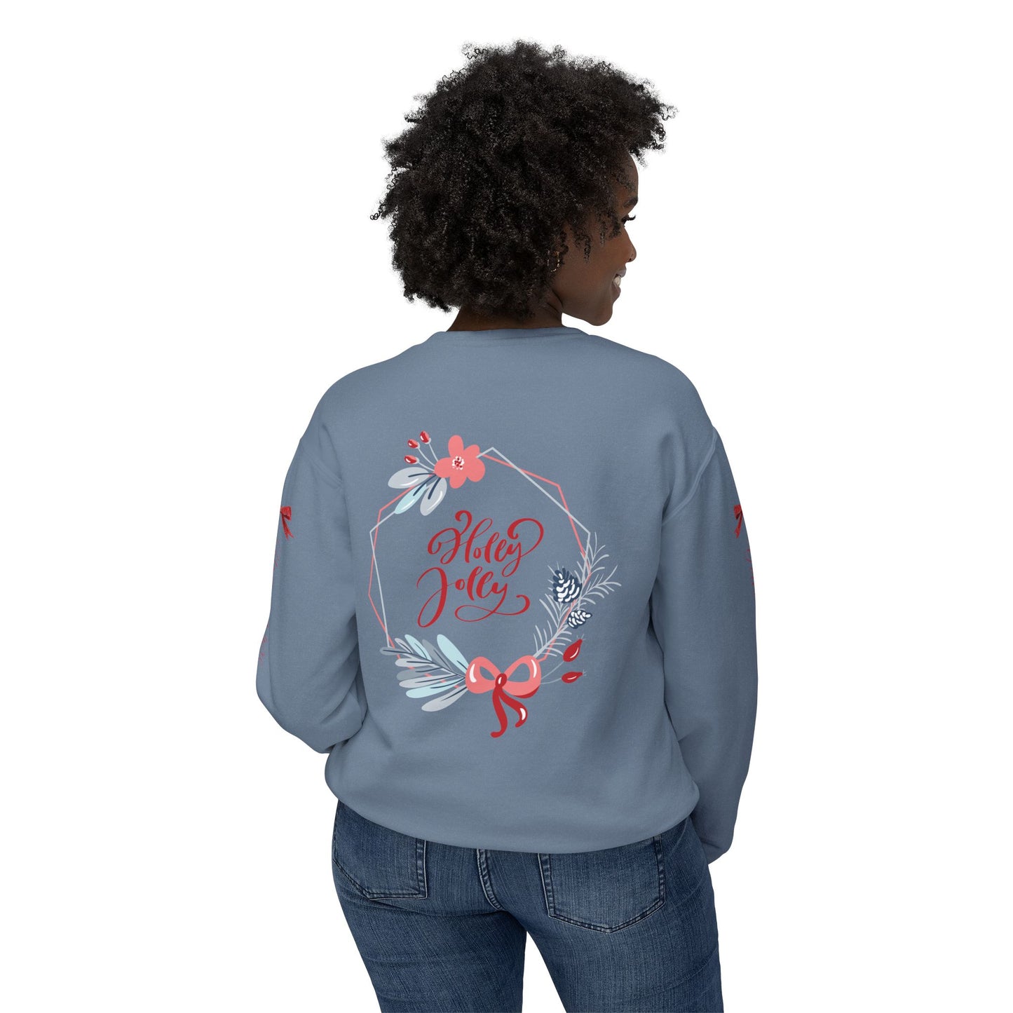Personalized Hand-Designed Crewneck Sweatshirt – Custom Art, Image & Text by Gava Studio