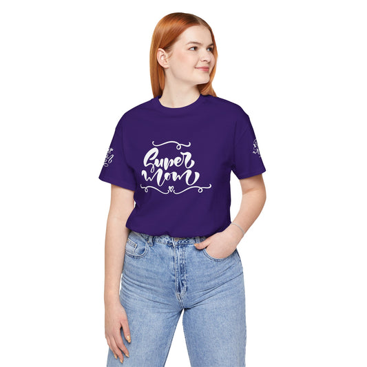 Super Mom Unisex Jersey Tee - Perfect Gift for Mother's Day