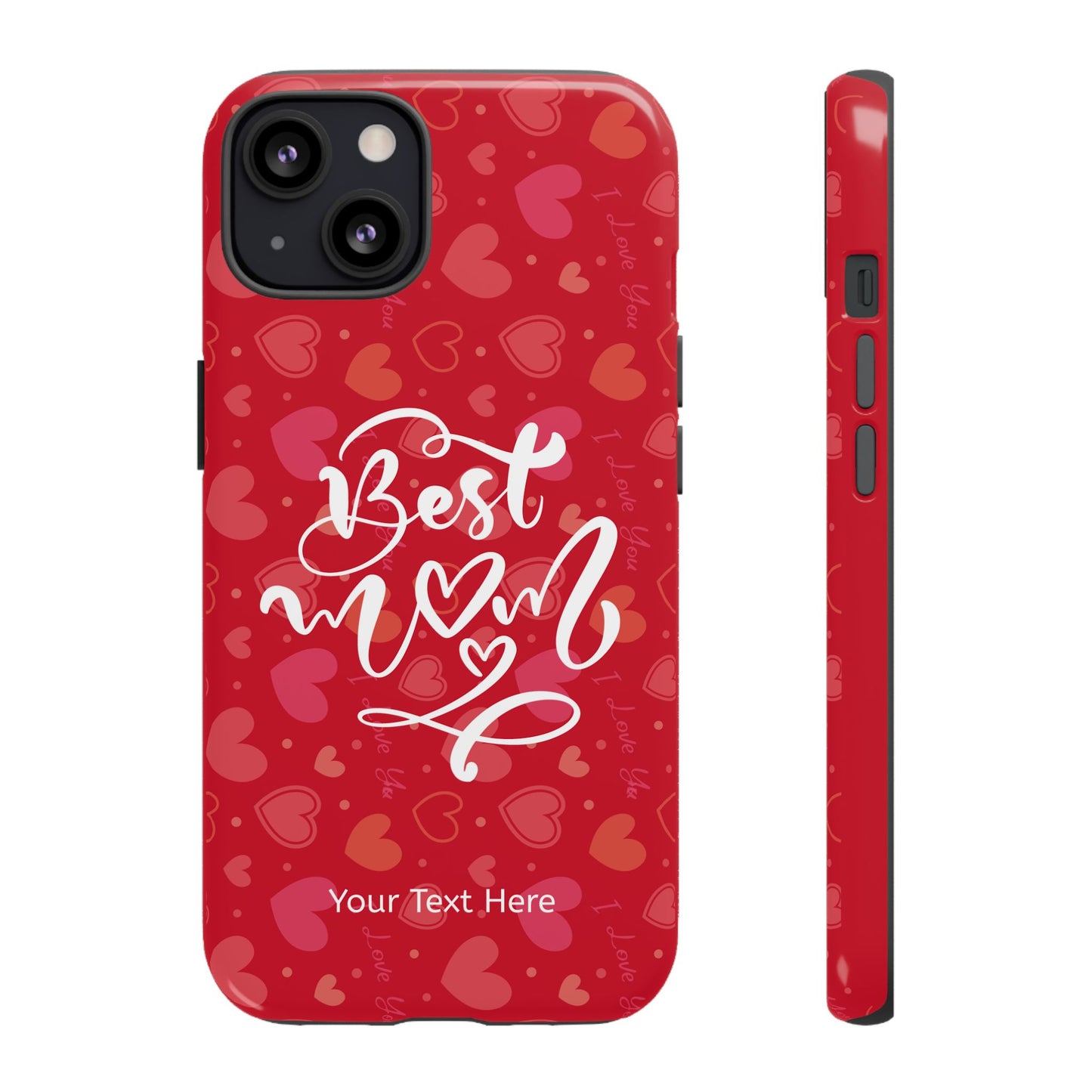 Best Mom Heart Phone Case - Tough and Stylish