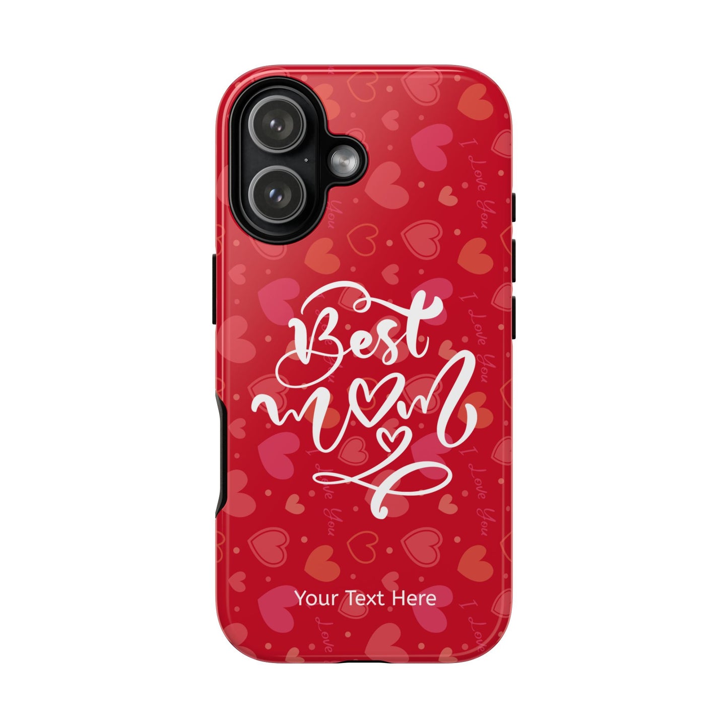 Best Mom Heart Phone Case - Tough and Stylish