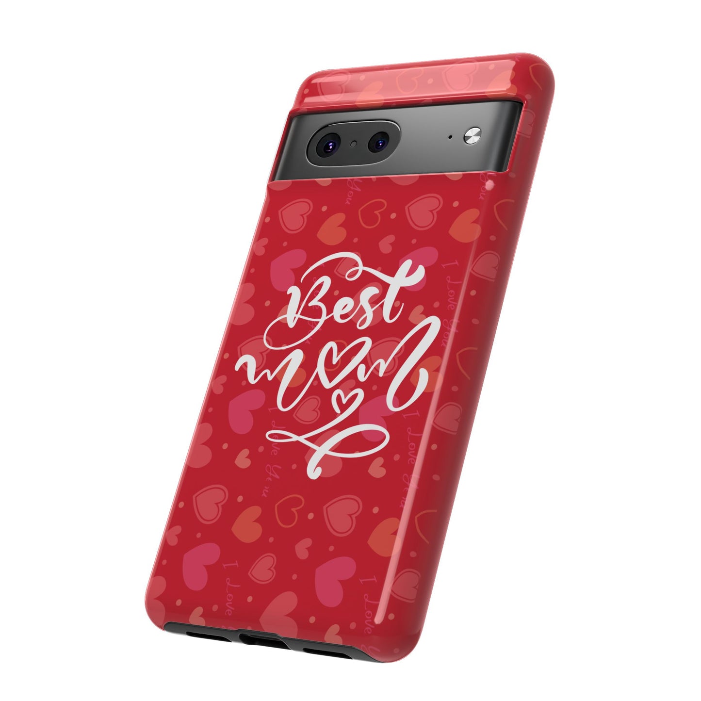 Best Mom Heart Phone Case - Tough and Stylish